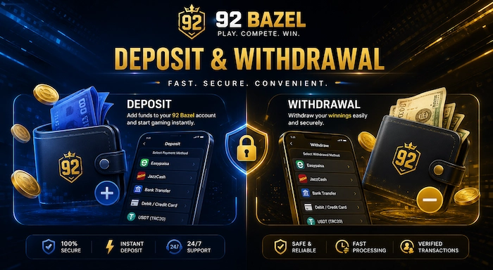 Deposit and Withdrawal