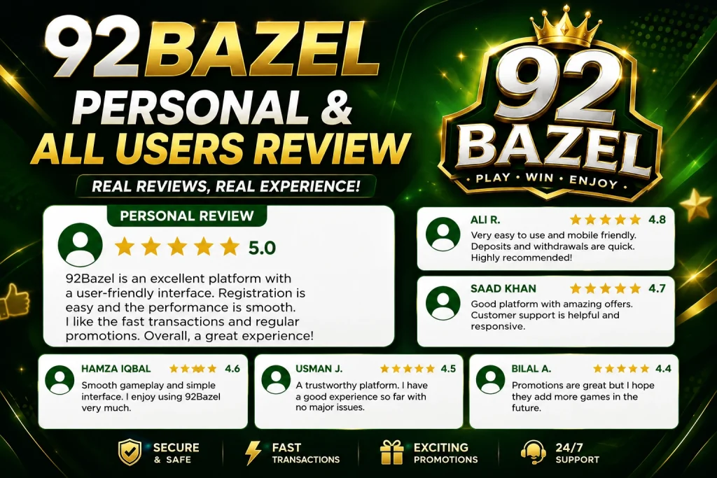 Personal and User Reviews of 92Bazel